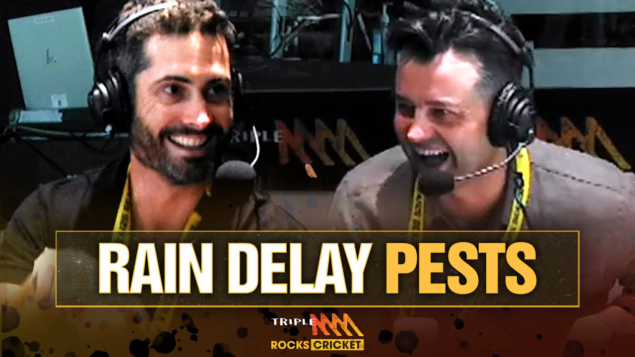 Merv, Marnus, Boof: Who Are The Worst Rain Delay Pests In Cricket? | Triple M Cricket