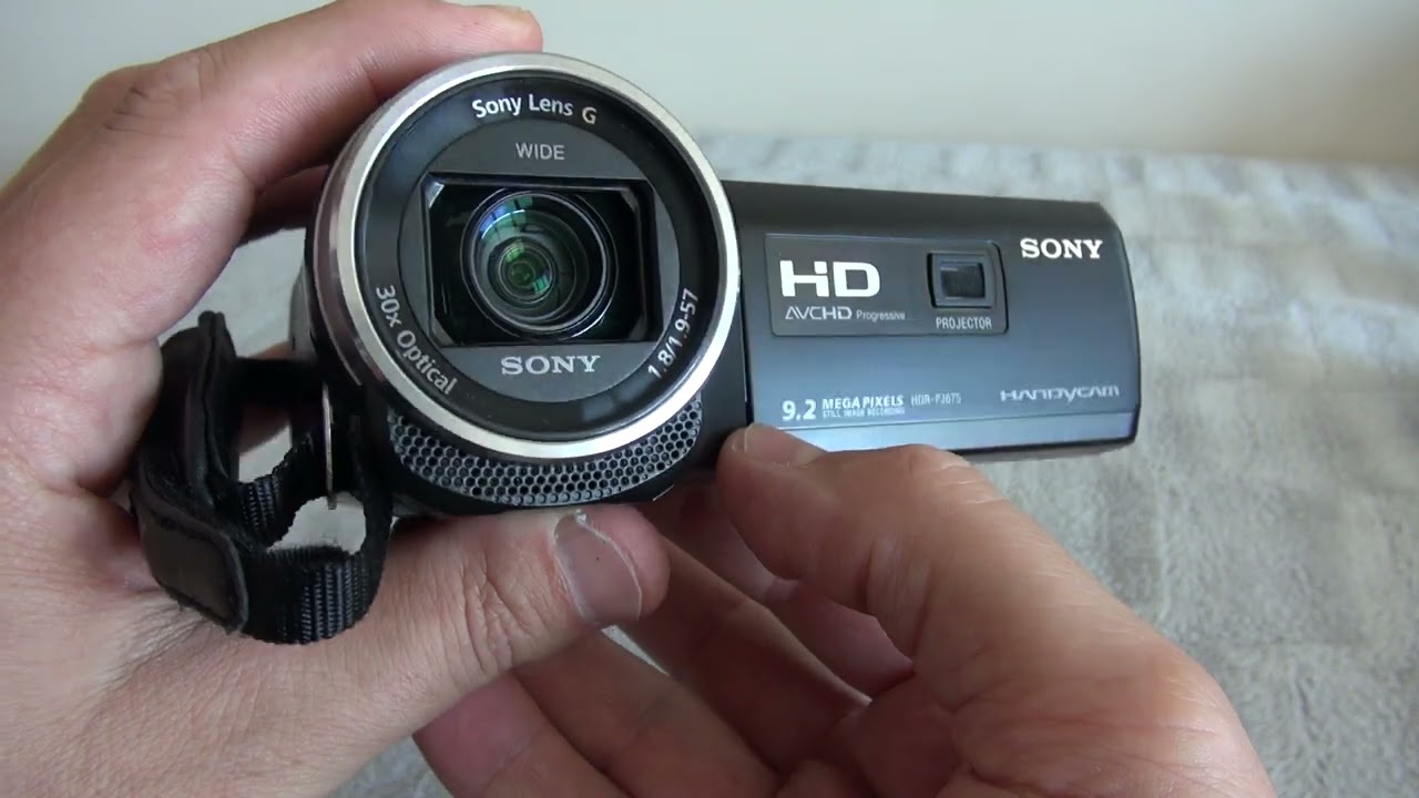 SONY HDR PJ-675 VİDEO KAMERA