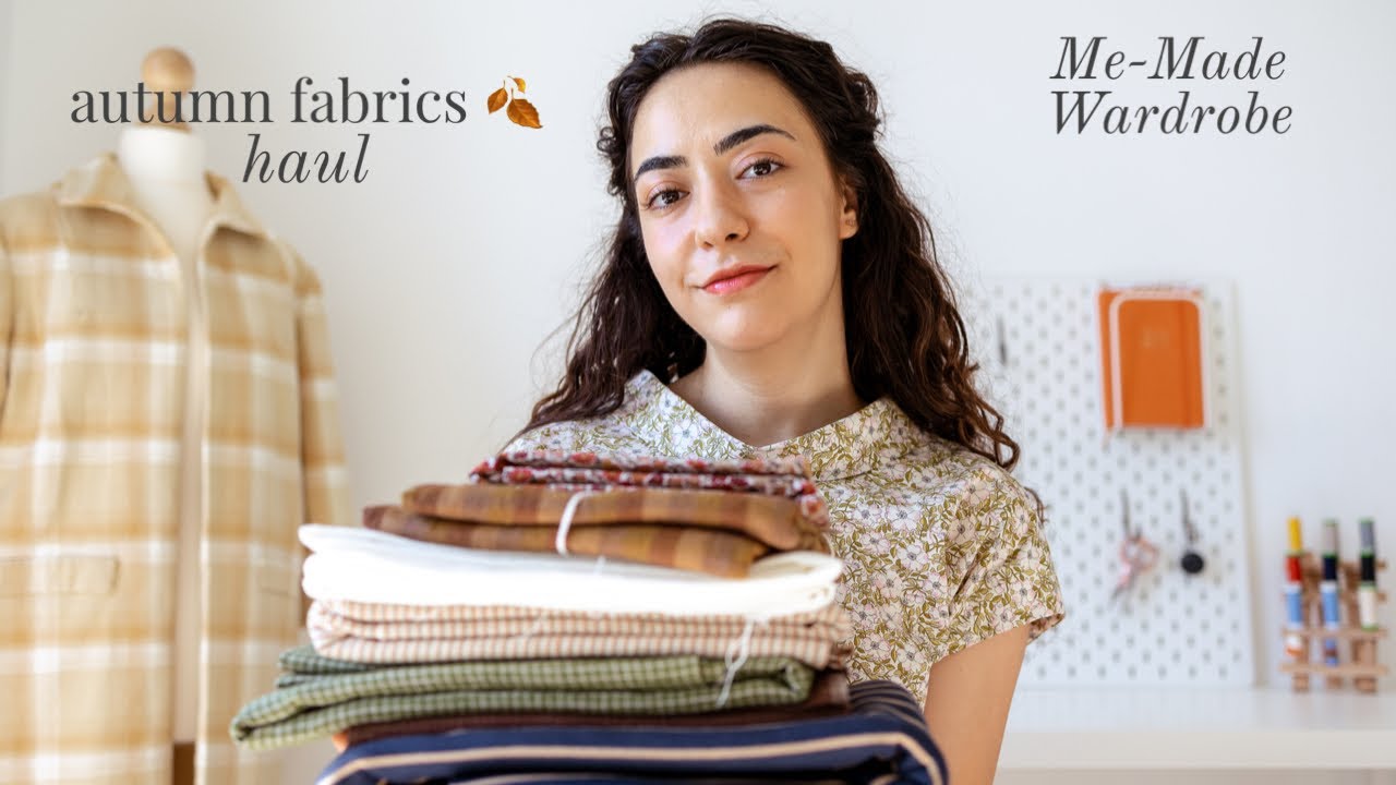 Fall Fabric Haul 2022 | Me-made Autumn Wardrobe (Liberty London, Merchant and Mills...)
