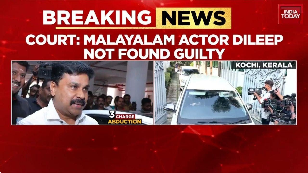 Actor Dileep Acquitted In 2017 Actress Assault Case: Court Convicts 6 Others Of Abduction