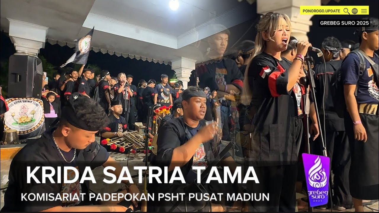 KRIDA SATRIA TAMA - KOMISARIAT PADEPOKAN PSHT PUSAT MADIUN Festival Nasional Reog Ponorogo 2025