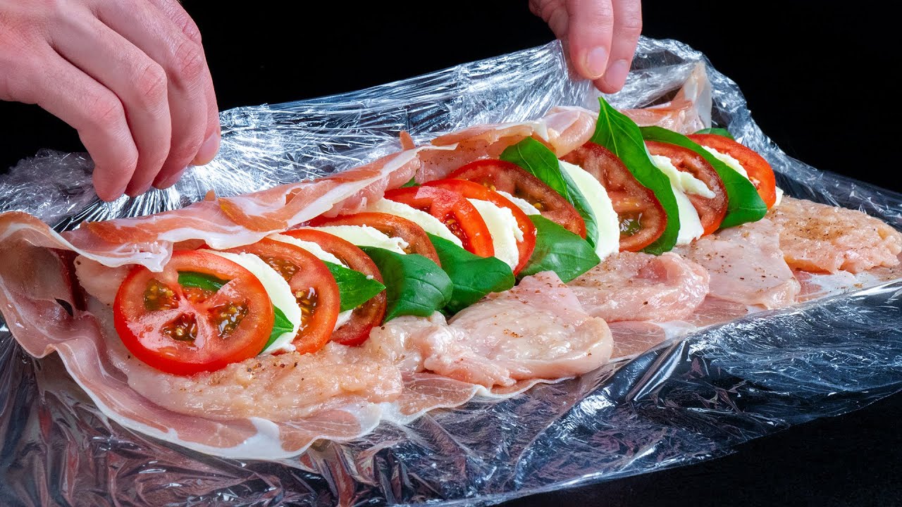 Ich bereite es für jede feier vor. Die hähnchenroulade wird als erste gegessen