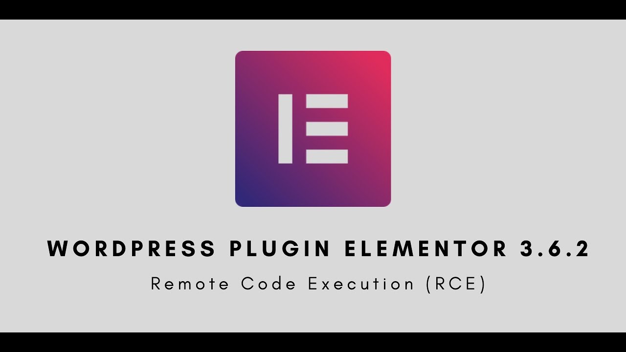 WordPress Elementor 3.6.2 - (RCE) exploit Demo