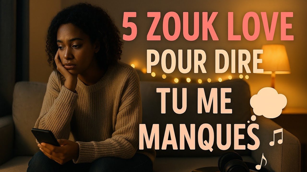 5 CHANSONS DE ZOUK LOVE 2025 POUR EXPRIMER LE MANQUE : Spécial émotions et souvenirs d’amour 💔