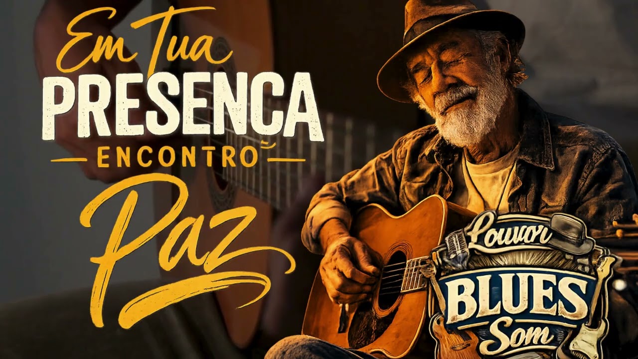 EM TUA PRESENÇA ENCONTRO PAZ – Gospel Blues | Louvor Blues | Worship