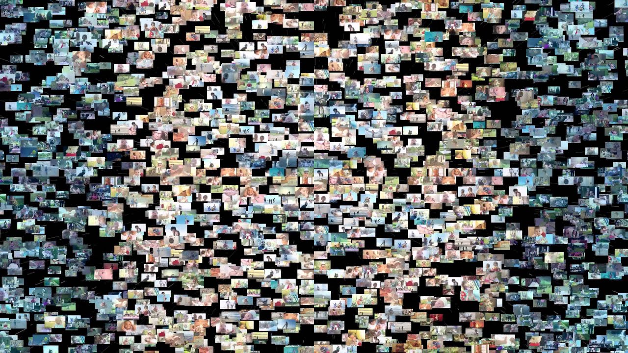 Intel Skylake 4K Video Mosaic Animation