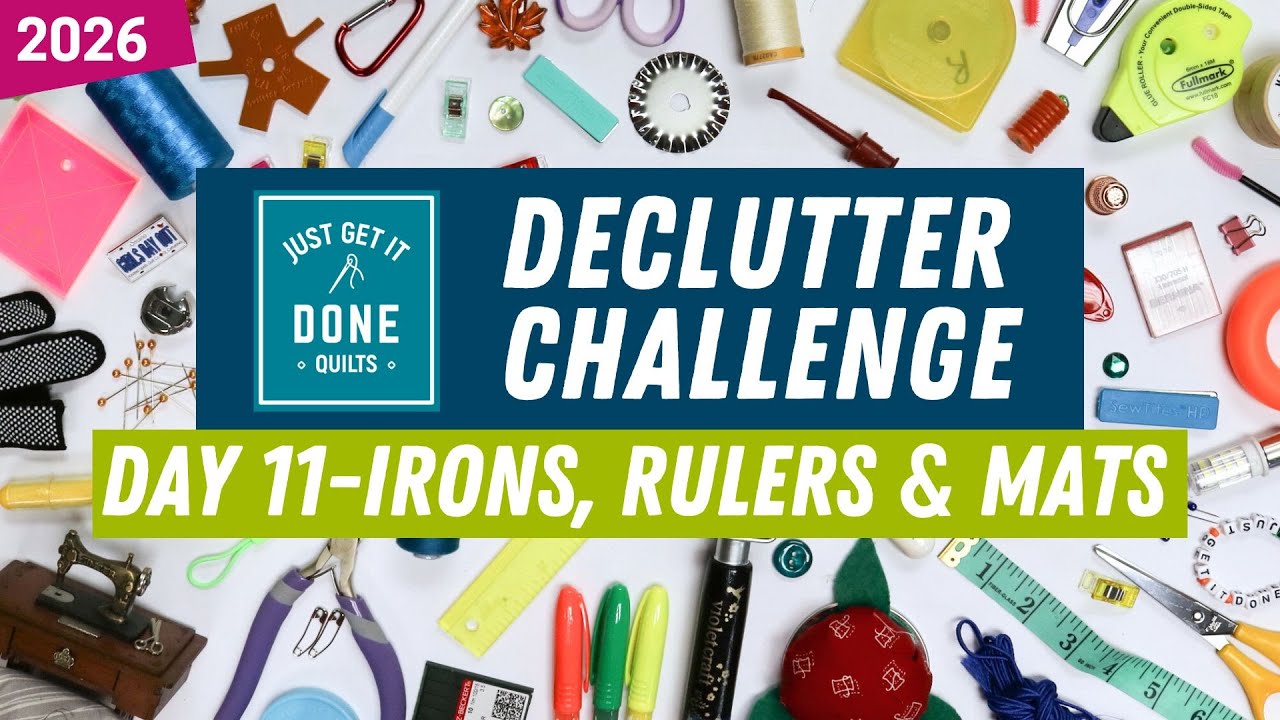 🧹🗑🧽 Day 11-Cutting & Ironing Stations - 2026 Declutter Challenge