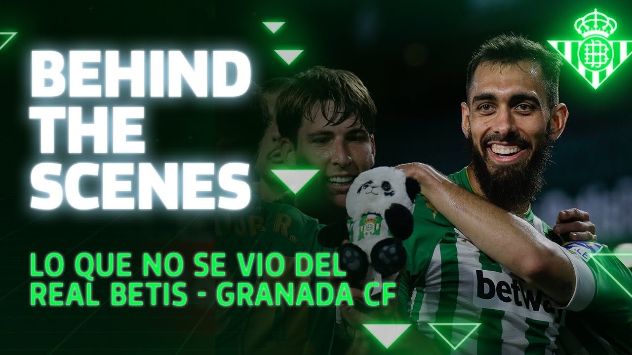 Lo que no se vio del Real Betis-Granada CF ⚽💚 | BEHIND THE SCENES 🎬