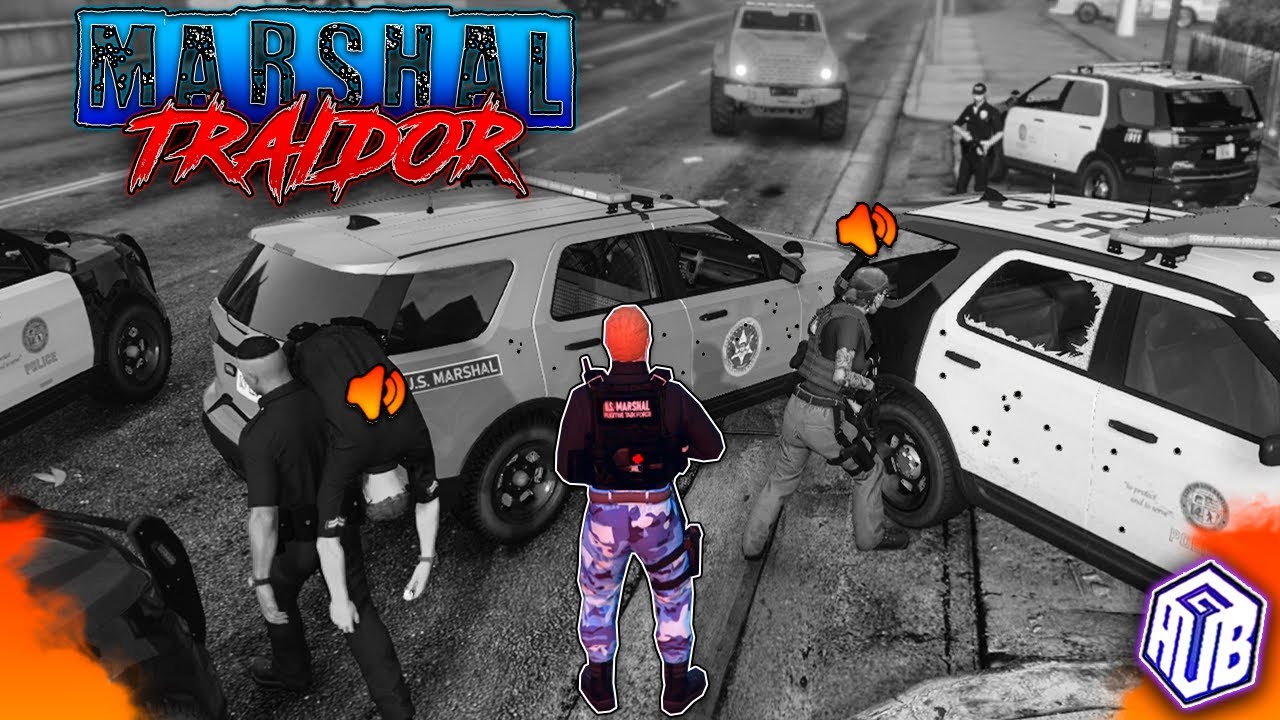⛔️EX MARSHAL en BUSQUEDA y CAPTURA❗️❗️ (Sale mal) | GTAHUB Roleplay | GTAV