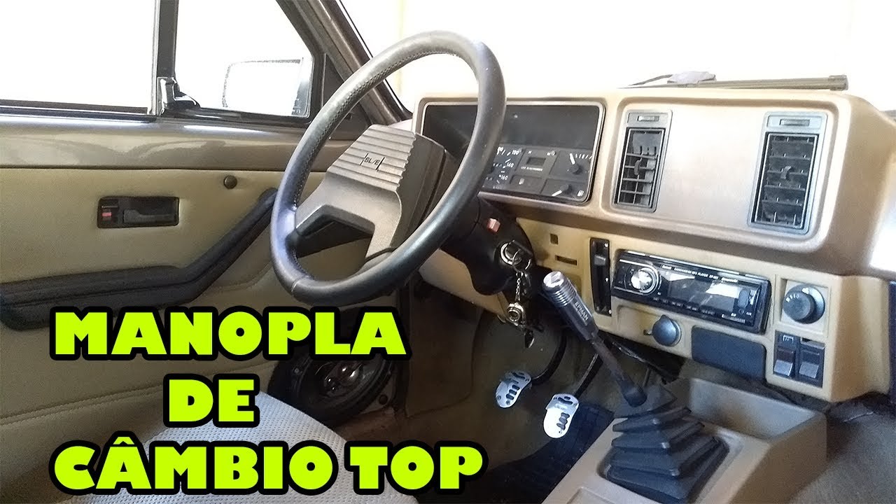 CHEVETTE GANHOU UMA MANOPLA DE CÂMBIO TOP
