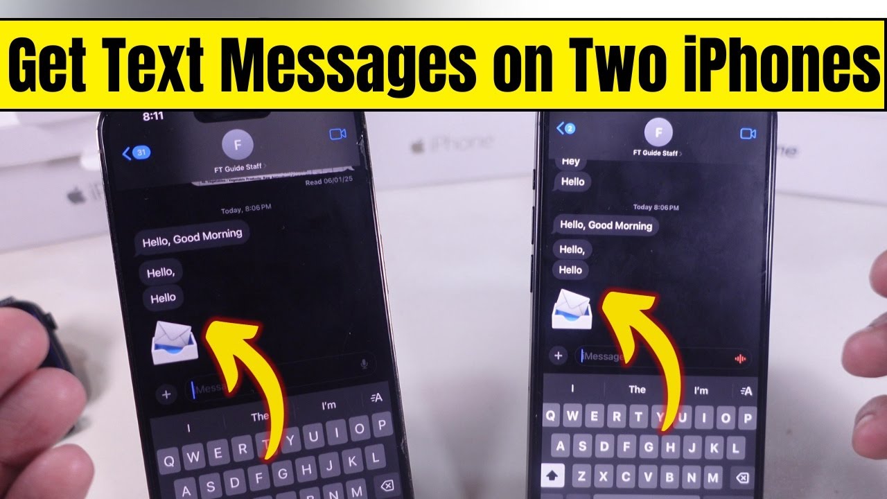 How To Receive Text Messages On Two iPhones in 2026