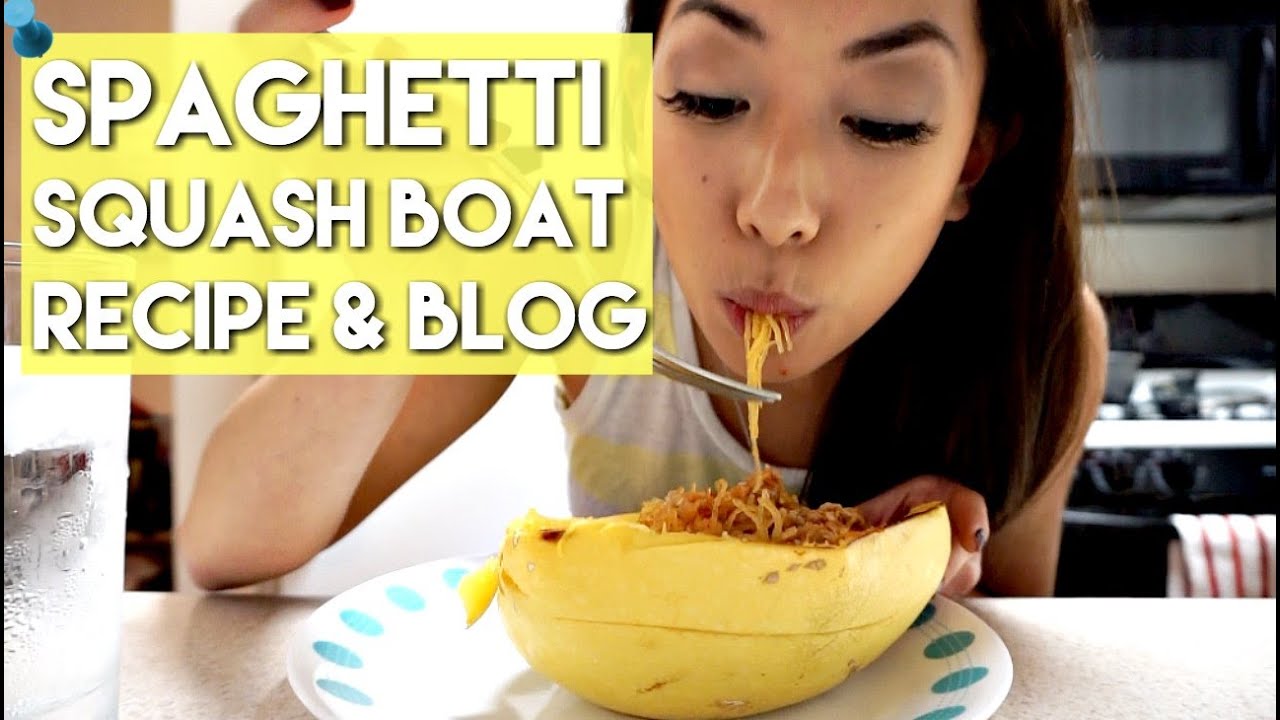 Body Stats Update & Spaghetti Squash Boat Recipe