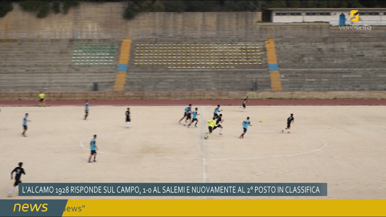 L'Alcamo 1928 risponde sul campo, 1 0 al Salemi e nuovamente al 2° posto in classifica