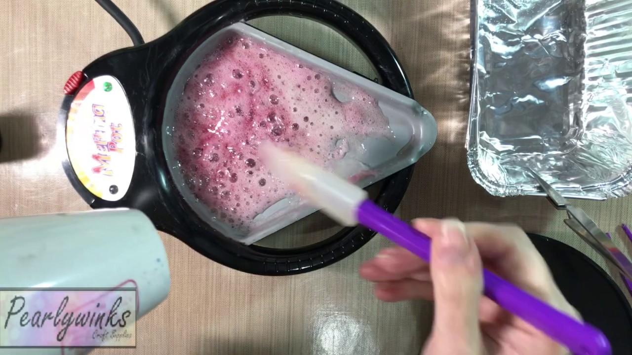 Ranger melting pot, Pearlywink inks & UTEE 