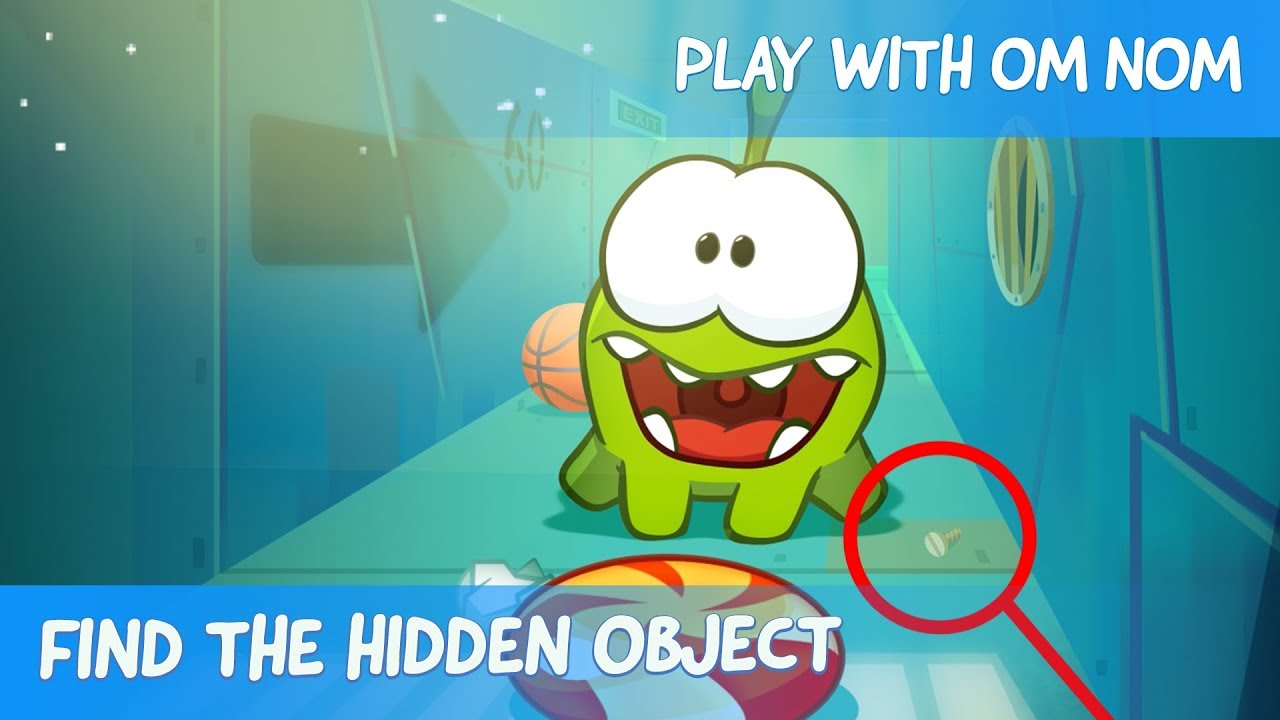 Найди скрытый предмет - Приключения Ам Няма: Подземка (Cut the Rope 2)