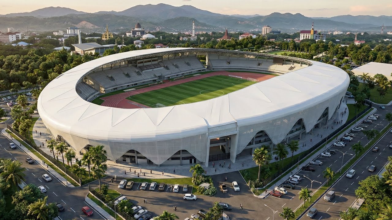 UPDATE‼️REVITALISASI STADION LAKIDENDE KENDARI SULTRA DILANJUTKAN. ANGGARAN 77 MILIAR RUPIAH