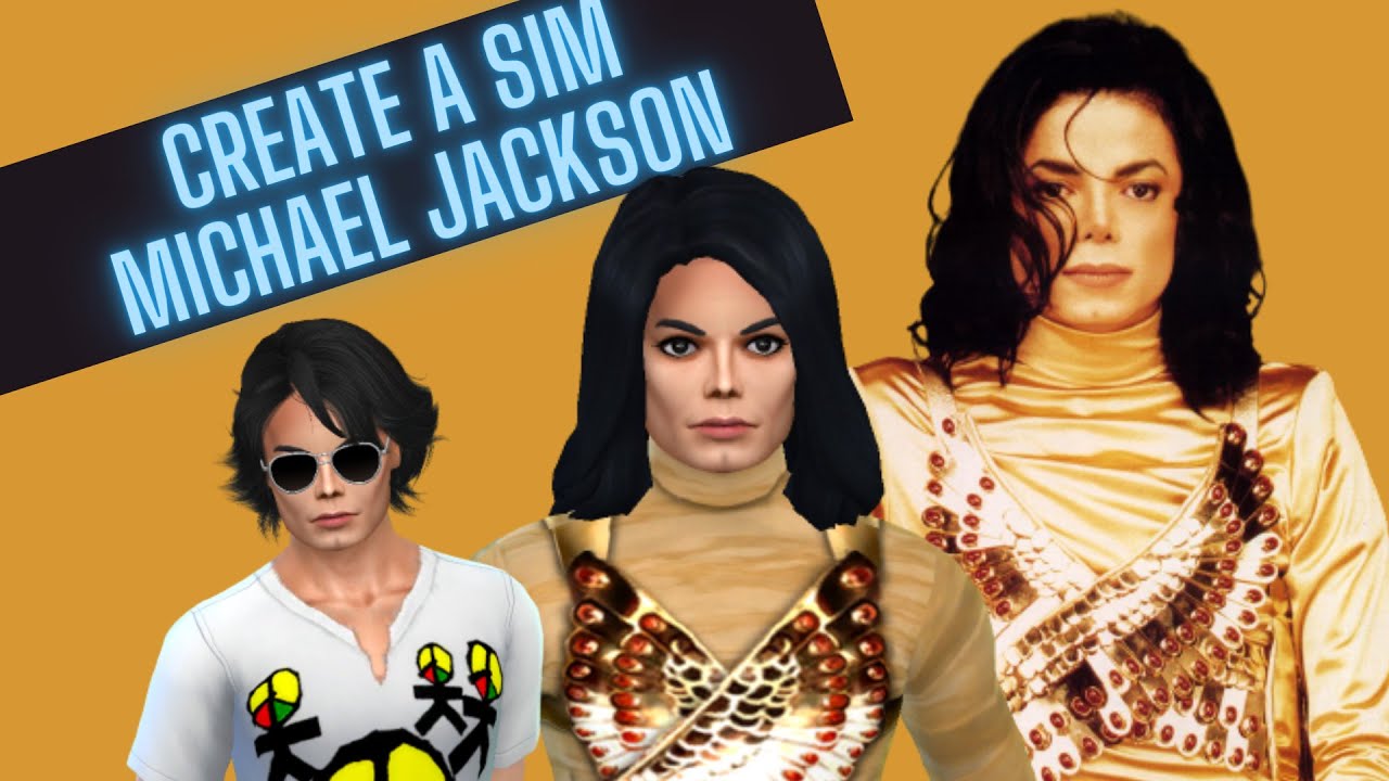 Sims 4| CAS - Michael Jackson + CC Folder + Sim Download
