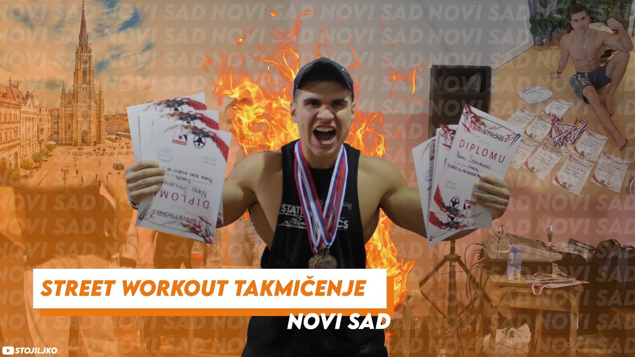 STREET WORKOUT takmičenje u Novom Sadu/ oborio rekorde!