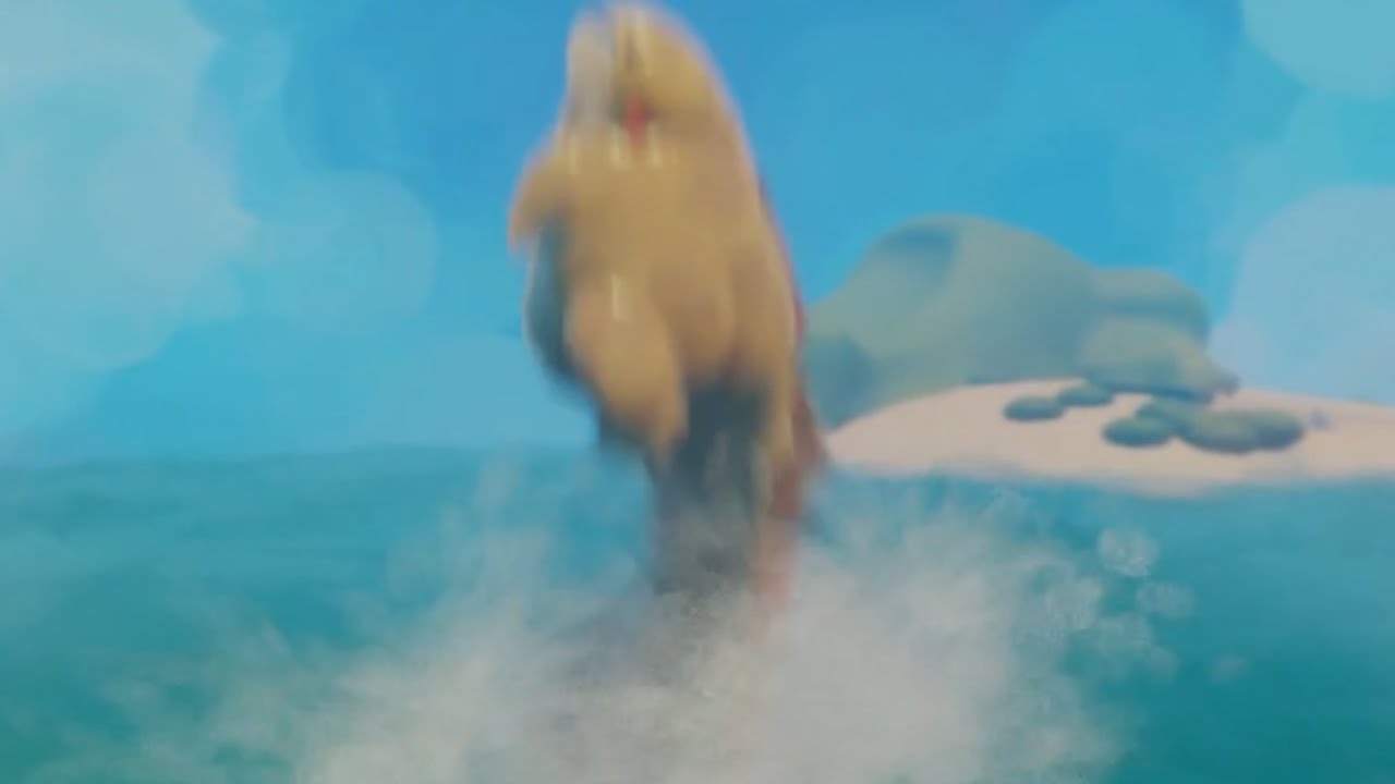 Dreams PS4 - A Swimming Kaiju