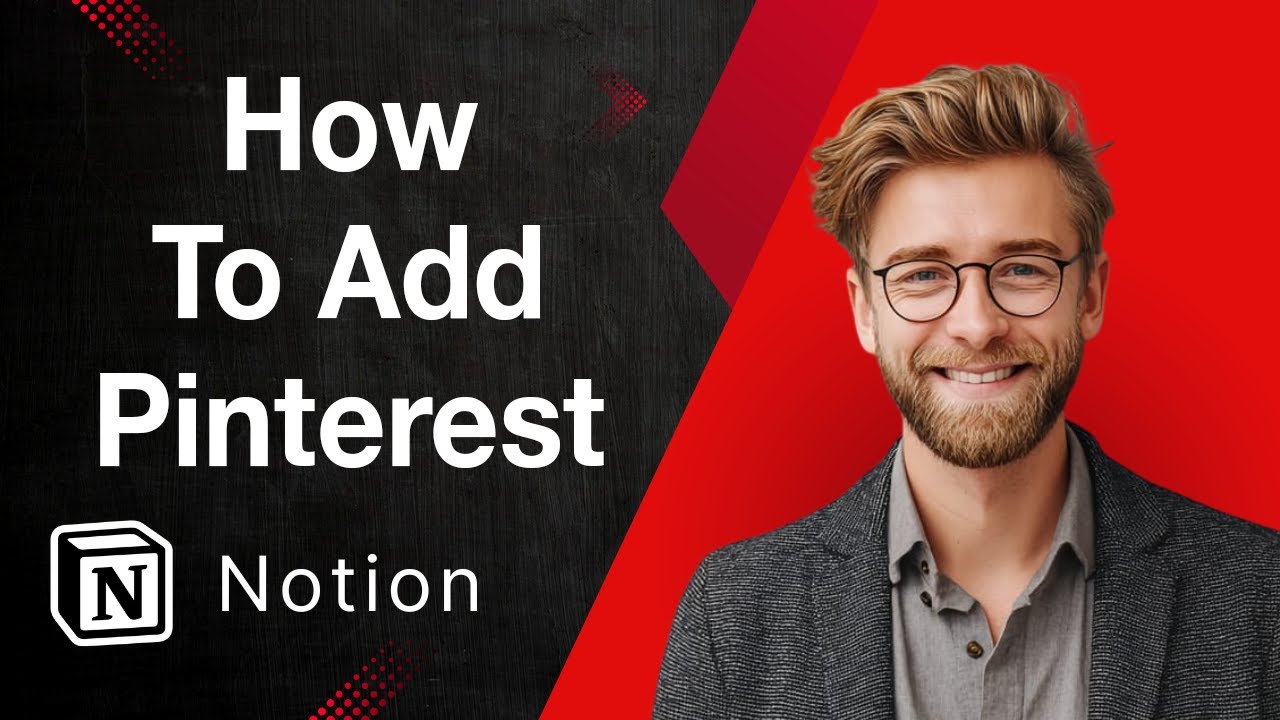 How To Add Pinterest To Notion #Notiontips #Notion #Notionapp [2025 Guide]
