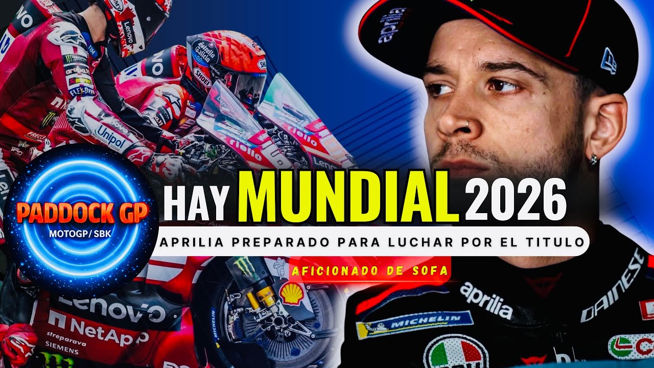 🔴 EN VIVO | MOTOGP // Tenemos MUNDIAL esta temporada #MOTOGP2026 #BURIRAMTEST