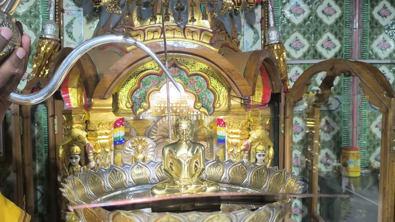 सर्व रोग शोक दुःख भय पीड़ा विनाशक प्रभु जी की शांति धारा जैन मन्दिर मसूरी 🏳‍🌈🏳‍🌈🙏🙏