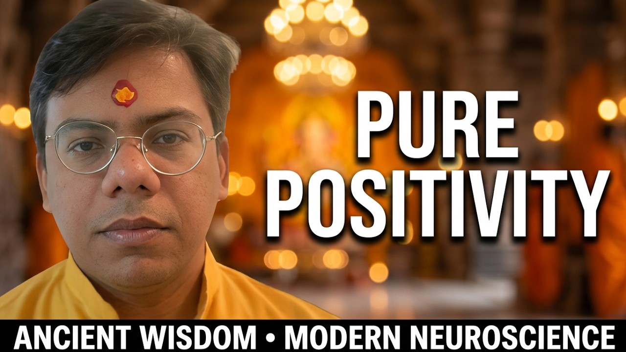The Vedic traditions intended to create a positive and sanctified atmosphere.