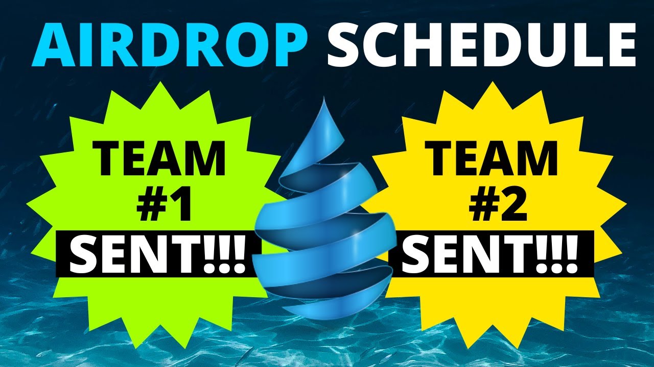 DRIP Network - NEW DRIP AirDrop Schedule (over $175 in AirDrops Sent)!