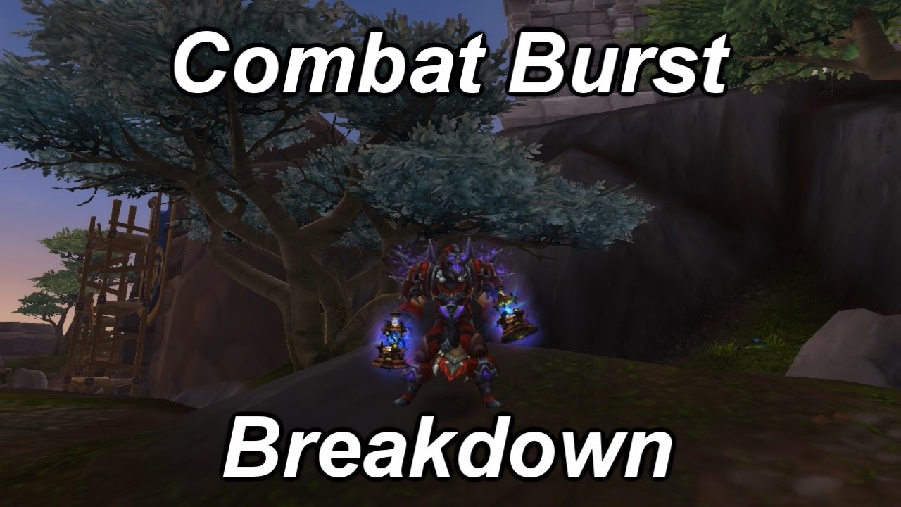 Combat Burst Breakdown - Red Insight, Logs and More! - [Warlords of Draenor Rogue PvP] [Sativ]