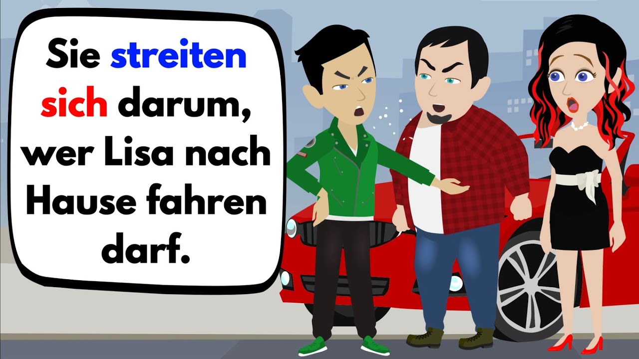 Wichtige reflexive Verben: ( sich ) freuen, vorstellen, beschweren, streiten, unterhalten ...