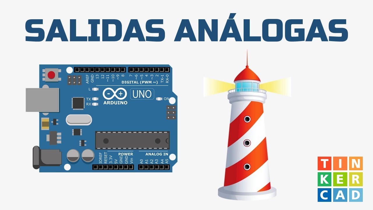 4.7 Arduino con Tinkercad - Salidas An&aacute;logas (PWM)