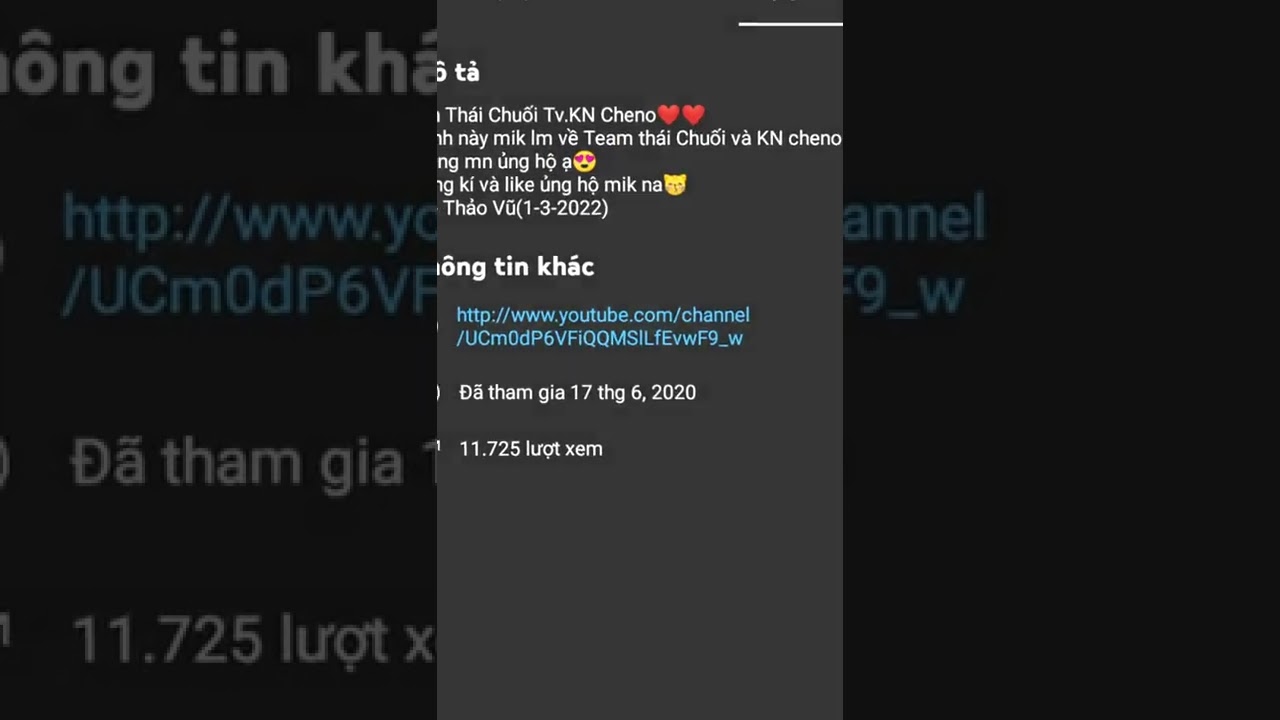 Fan Th&aacute;i Chuối TV.KN cheno❤️❤️/Tạm thời mik ko thể ra video đc đợi ng&agrave;y comback na😘😘