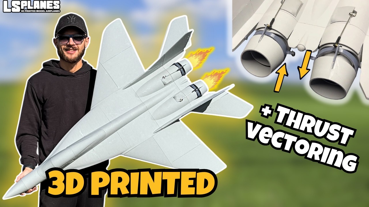 Building a Thrust Vectoring MiG-29 (3D Printed)