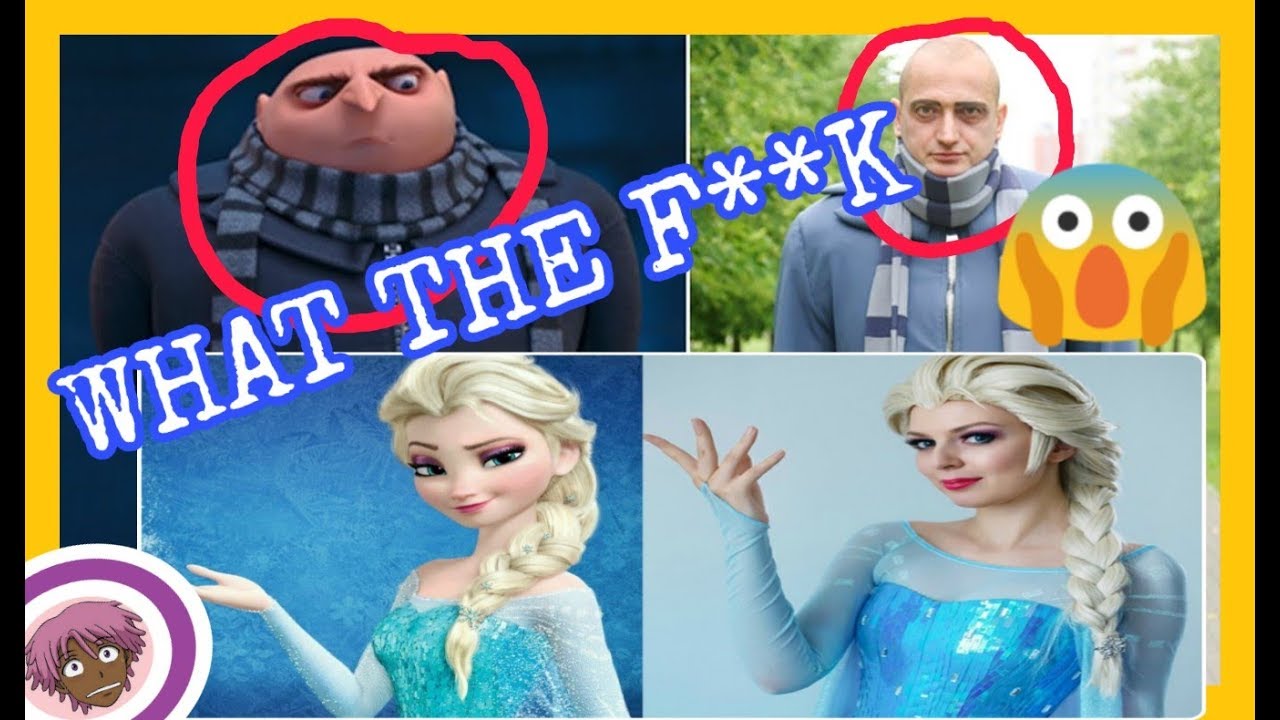 30 ANIMATED MOVIE CHARACTERS IN REAL LIFE (A MUST WATCH)