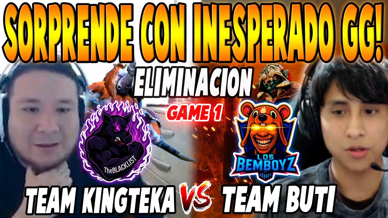 TEAM KINGTEKA vs TEAM BUTI [GAME 1] BO3 - 