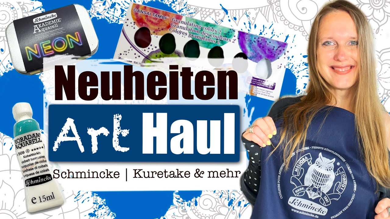 ✨ Es gibt MEGA NEUE Sachen✨| Schmincke, Kuretake, Hahnemühle und vieles mehr