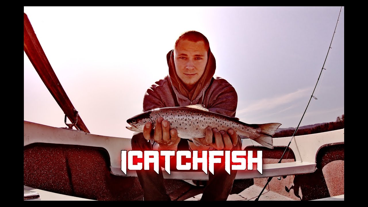 Fishing in Switzerland | unexpected catch of Laketrout - iCatchFish