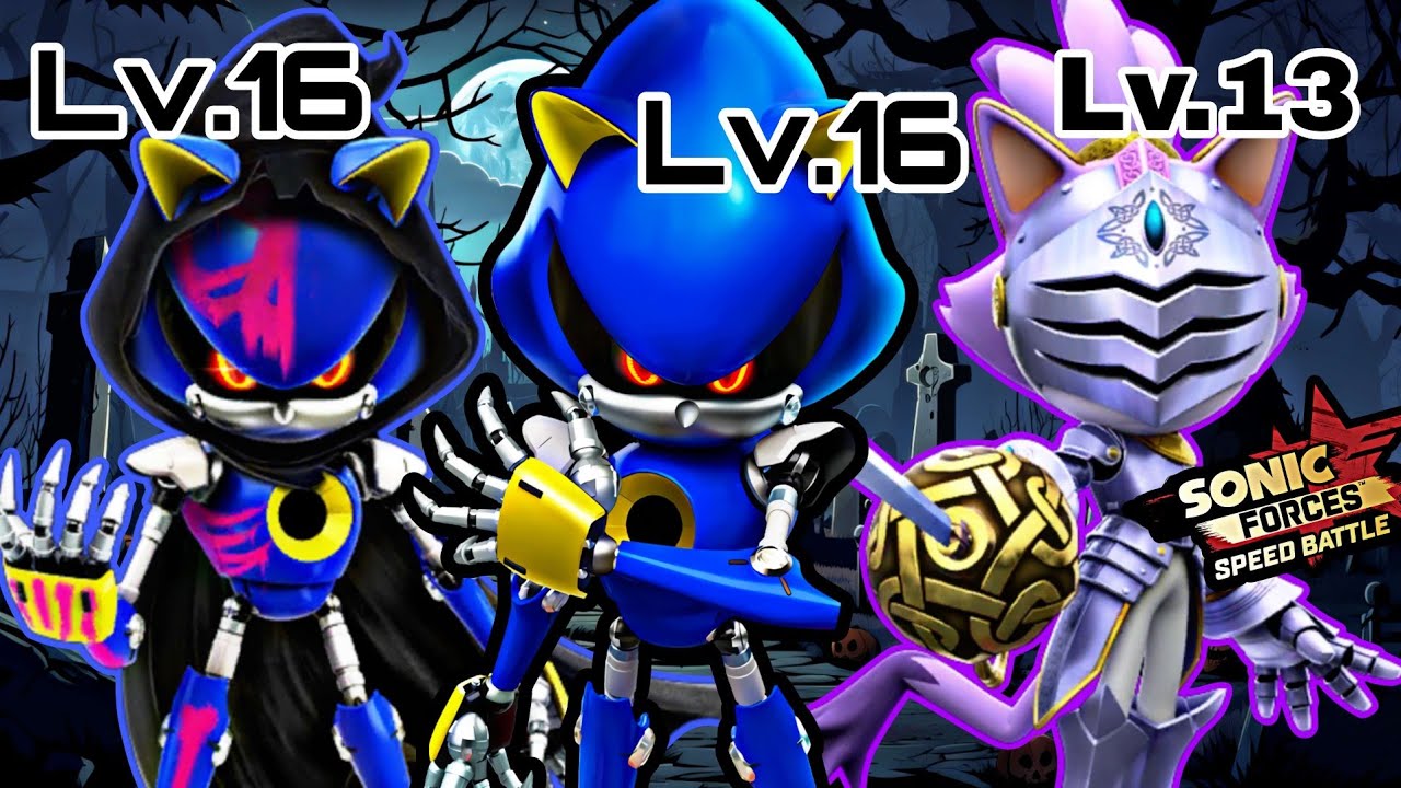 Sonic Forces Speed Battle - (Reaper) Metal Sonic and Sir Percival gameplay