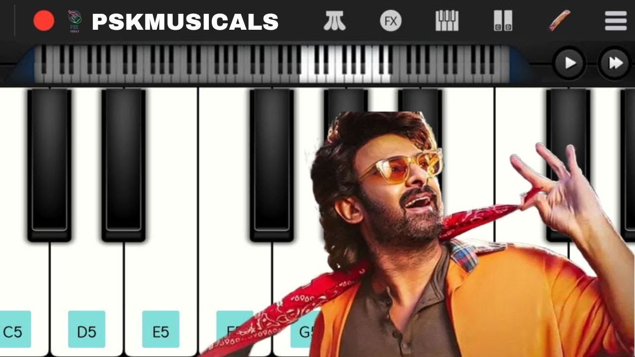Ilavelpu Ve Neevu Bit - Rebel Saab Song | Rajasaab | Thaman | PSKMUSICALS #piano #rajasaab #thaman