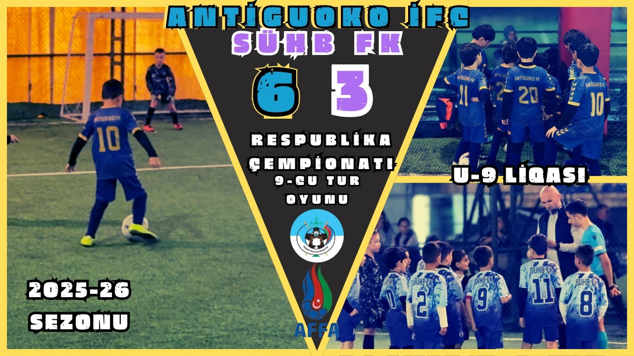 Antiguoko İFC- Sühb FK /6-3/ 9-cu tur oyunu (Azərbaycan çempionatı U-9 liqası)