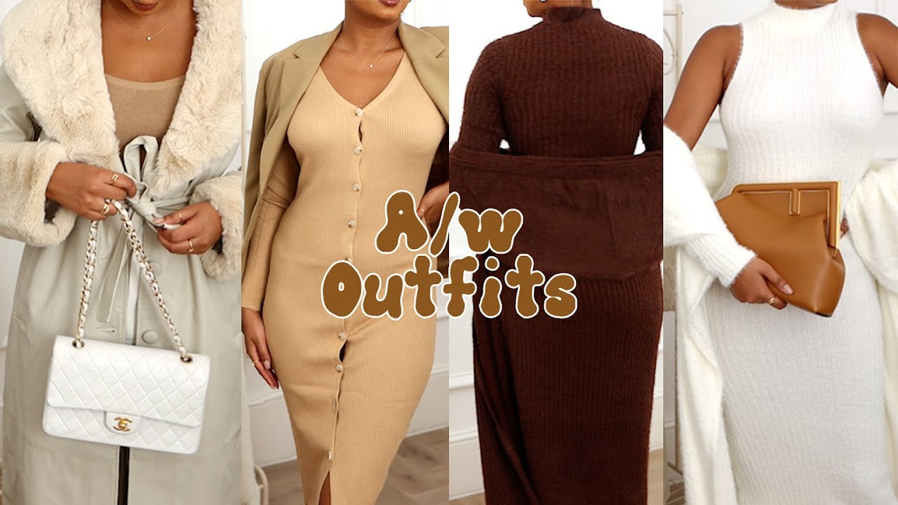 8 AUTUMN/WINTER NEUTRAL DAY & NIGHT OUTFITS | NOORIE ANA