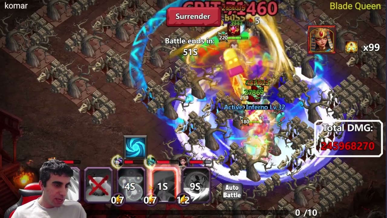 Clash Of Lords 2 Атака Королевы Клинков