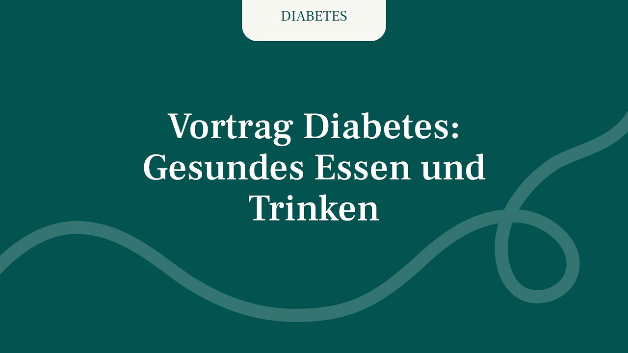Diabetes: Gesundes Essen und Trinken