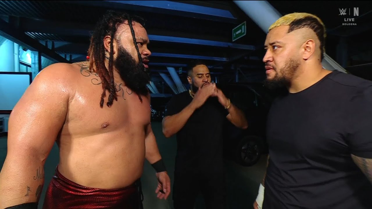 Jacob Fatu confronts Solo Sikoa | WWE SmackDown 3/21/2025