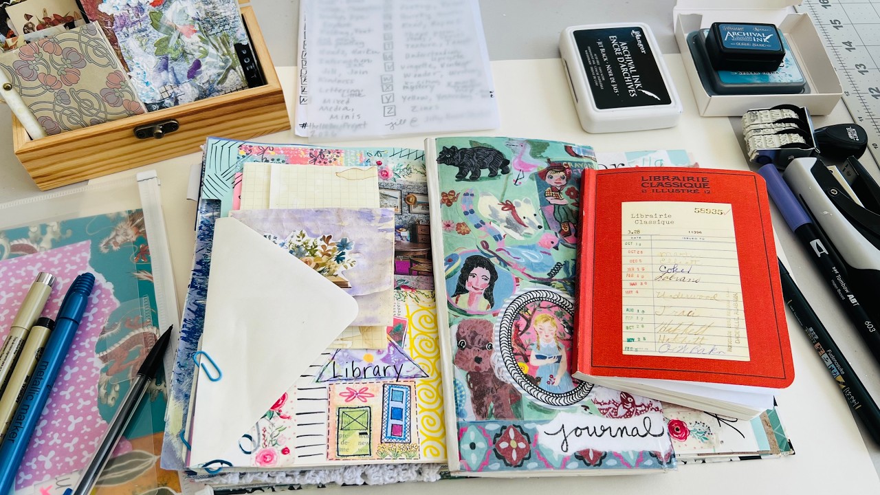 Finding My Flow, Creative journal system, Junk Journal, Minis