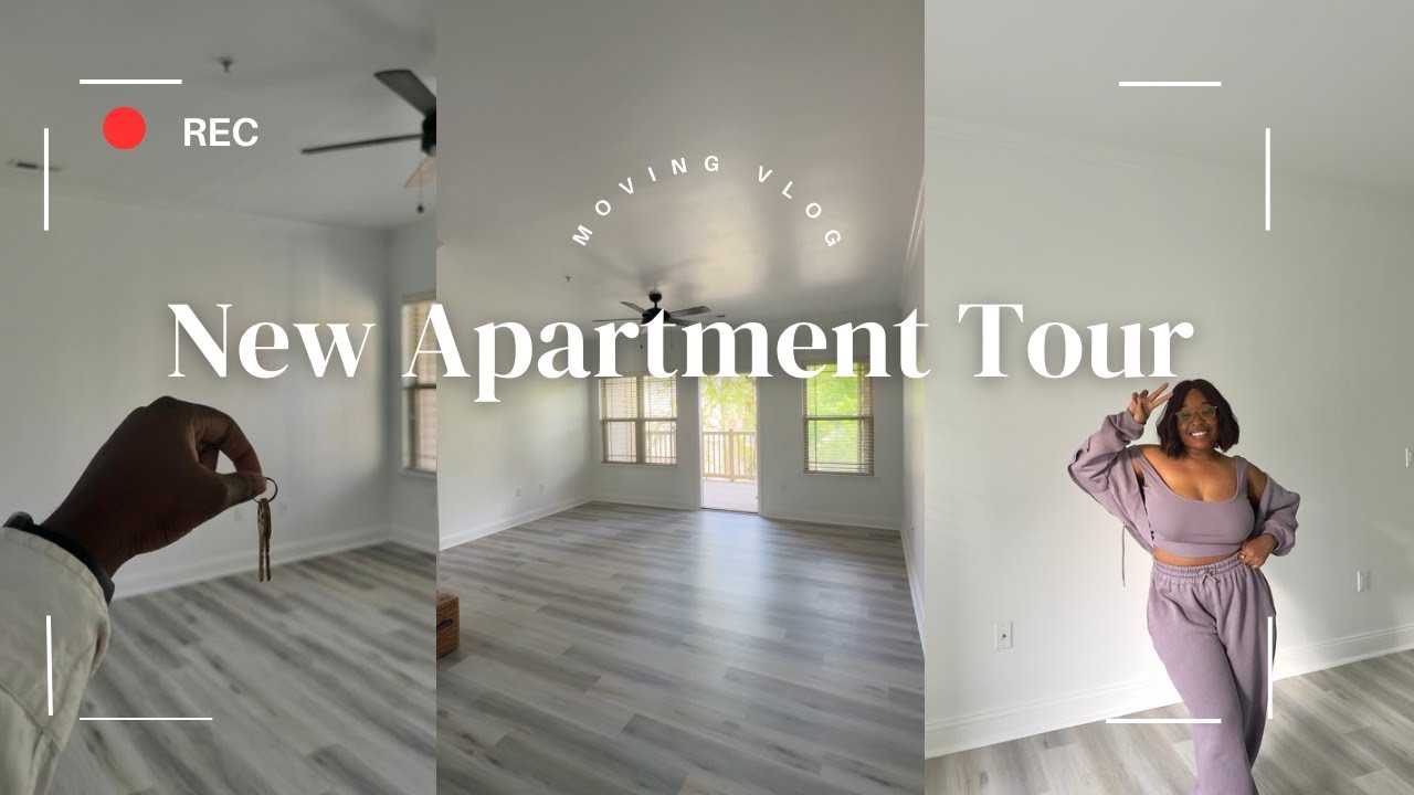EMPTY NEW APARTMENT TOUR + MOVING VLOG