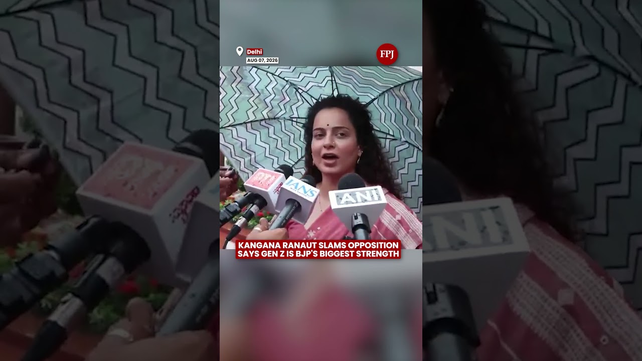 Kangana Ranaut Attacks Opposition, Says Gen Z Is BJP's Biggest Strength