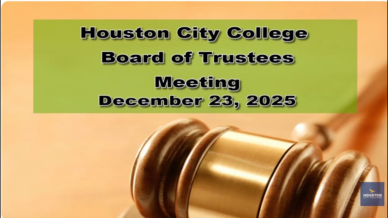 HCC Board of Trustees Meeting, December 23, 2025