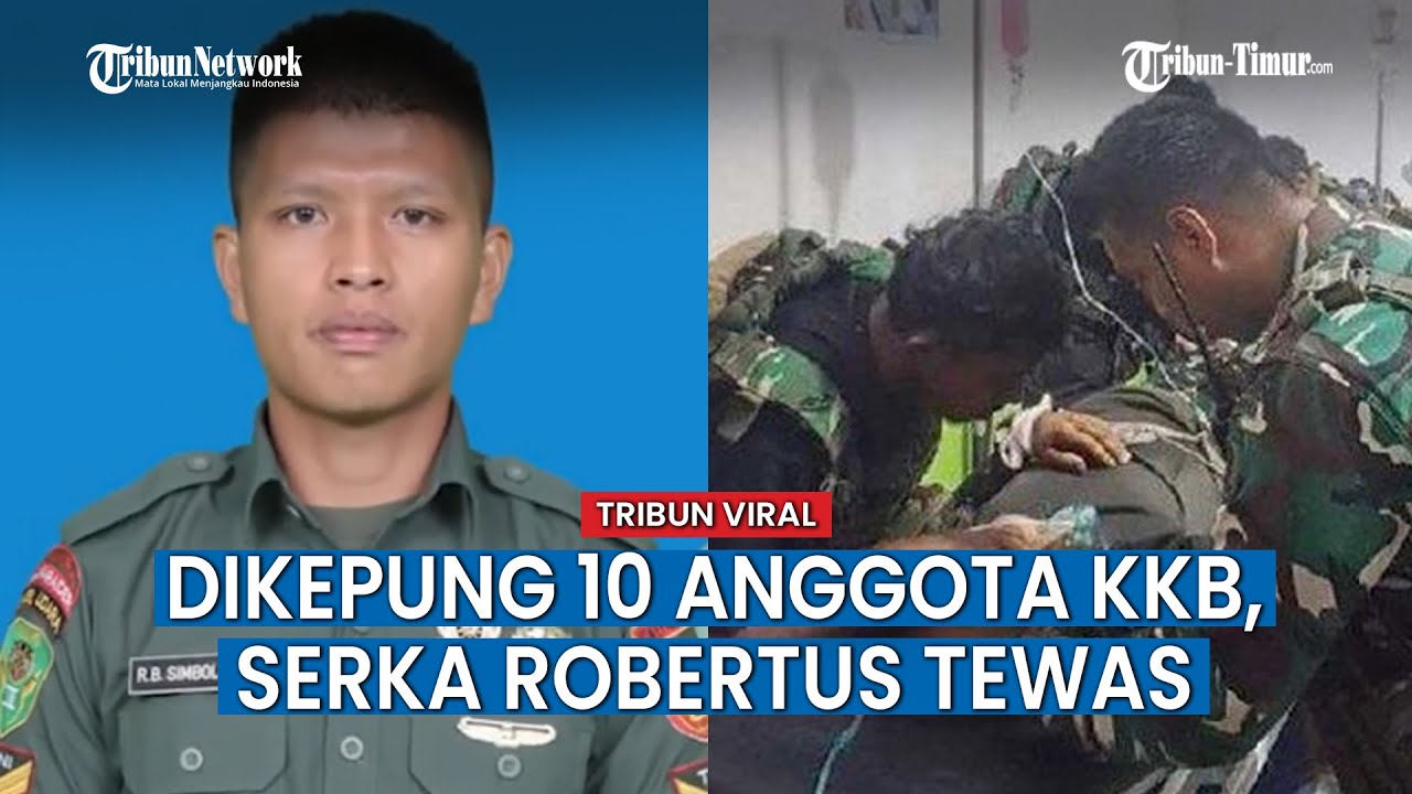 Baku Tembak Tim Elang Yonif Raider dengan 10 Anggota KKB di Titigi, Serka Robertus Tewas