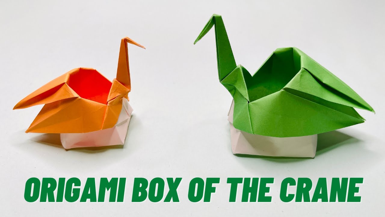 Origami Box Of The Crane